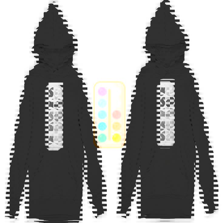 Paint Palette ArtSet Halloween Costume For Teachers Students For Men Women Kids Unisex Hoodie