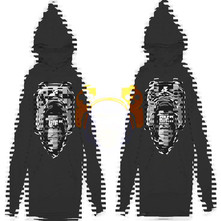 Playtation ゲーマーギフト モンキー ゲームプレーヤー ビデオゲーム 長袖tシャツ パーカー