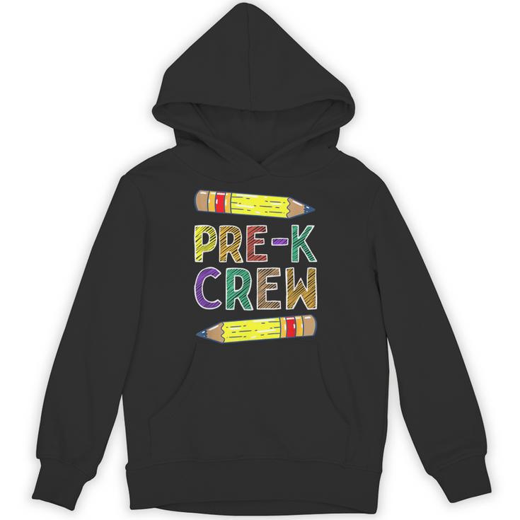 Pre-K Crew PreK Teachers Back To School Unisex Hoodie