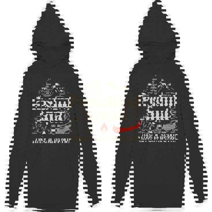 Pre-K Squad Adventure Camping Preschool Teacher Boy Girl Kid Unisex Hoodie