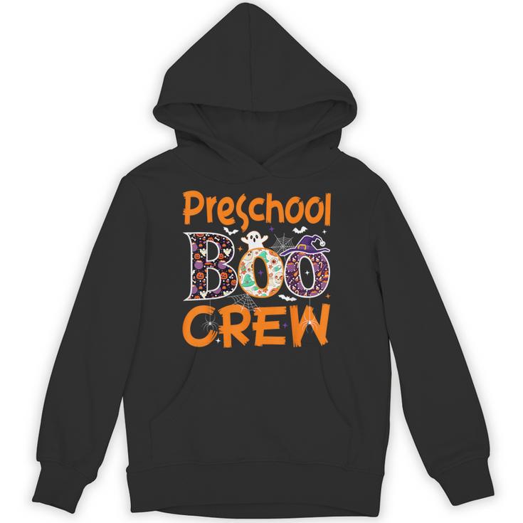 Preschool Boo Crew Preschool Halloween Teacher Unisex Hoodie