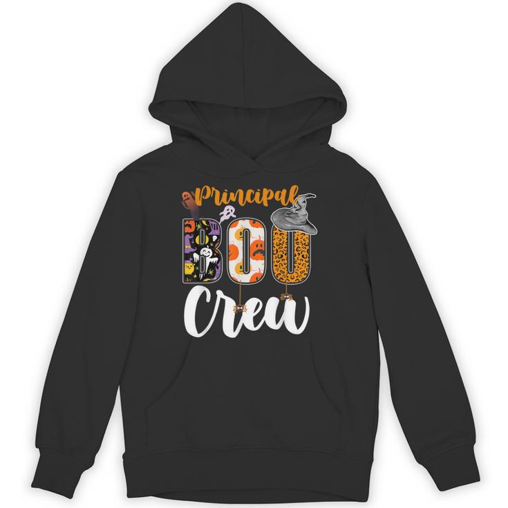 Principal Boo Crew Ghost Halloween Teachers School Matching Unisex Hoodie