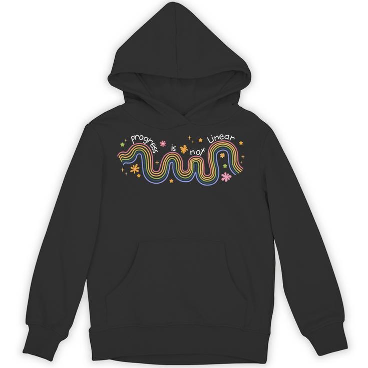 Progress Is Not Linear Sped Ed Special Education Teacher Unisex Hoodie