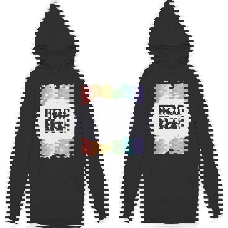 Proud Brah ゲイプライドフラッグ ジェンダー平等 パステルブラ 長袖tシャツ パーカー