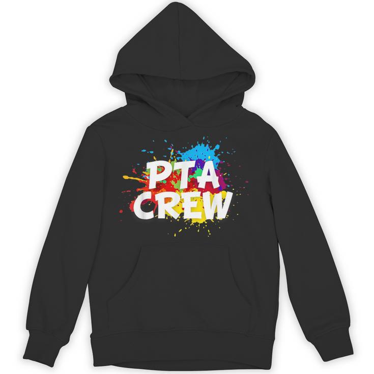 PTA Crew Back To School Volunteer Board Mom Parent Teacher Unisex Hoodie