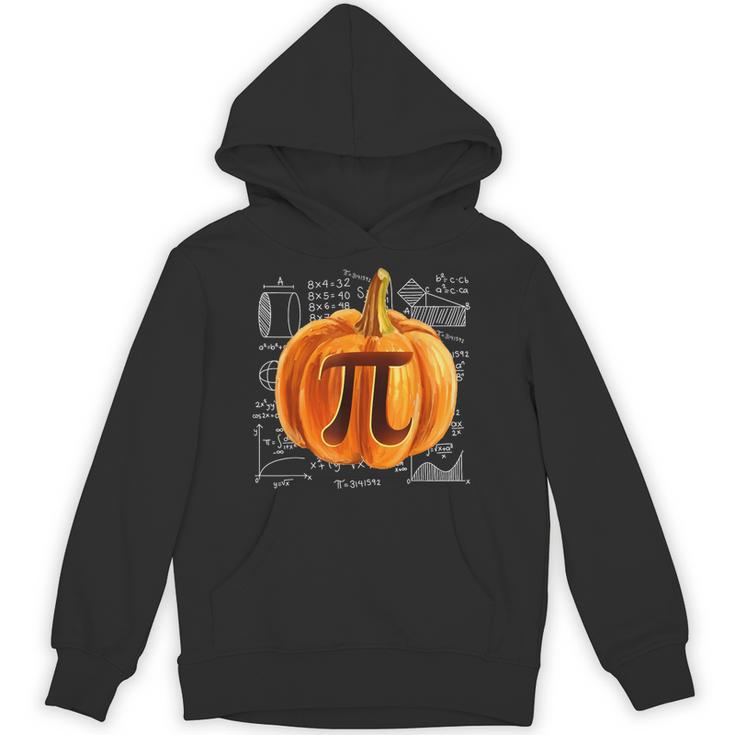 Pumpkin Pie Halloween Thanksgiving Math Teacher Pi Day Unisex Hoodie