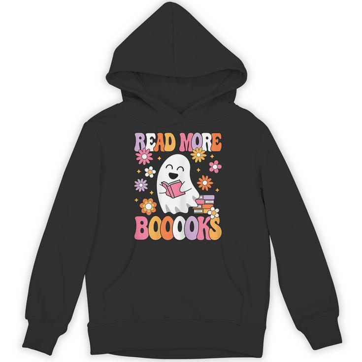Read More Books Groovy Halloween Teacher Women Unisex Hoodie