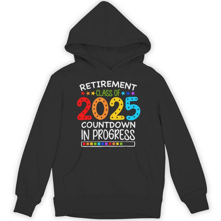 Retirement Class Of 2025 Teacher Countdown Loading Teacher Unisex Hoodie