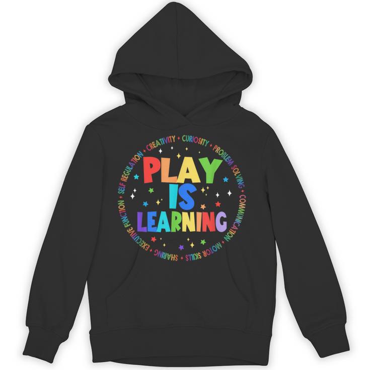 Retro Play Is Learning Teacher Back To School Unisex Hoodie