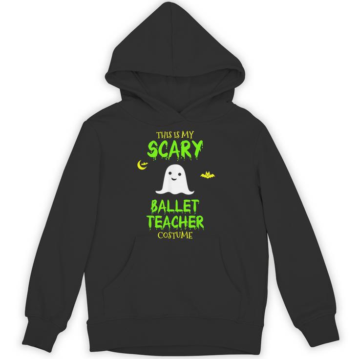 Scary Ballet Teacher Costume Halloween Lazy Easy Unisex Hoodie