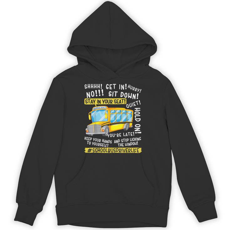 School Bus Driver Life Last Day Of School Teacher Kids Unisex Hoodie