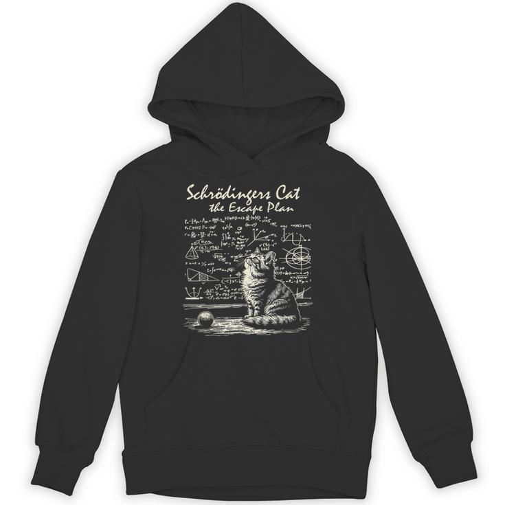 SchröDinger's Cat Escape Plan Science Teacher For Men Women Kids Unisex Hoodie
