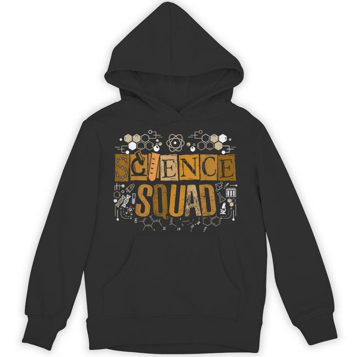 Science Squad Teacher STEM Chemistry Biology Physics Unisex Hoodie