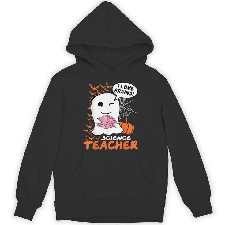 Science Teacher Cute Ghost Halloween Teacher Men Women Unisex Hoodie