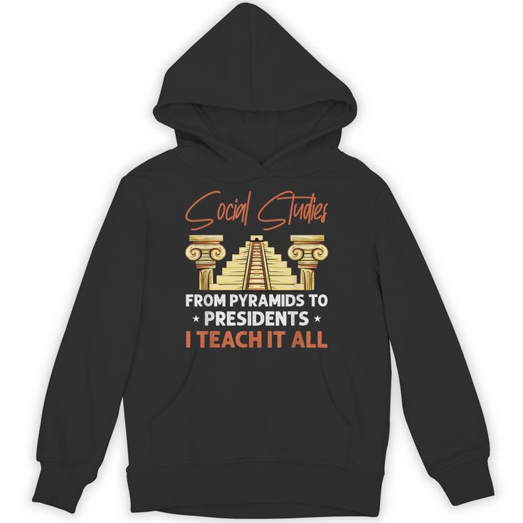 Social Studies Teacher World History Teacher Men Women Unisex Hoodie