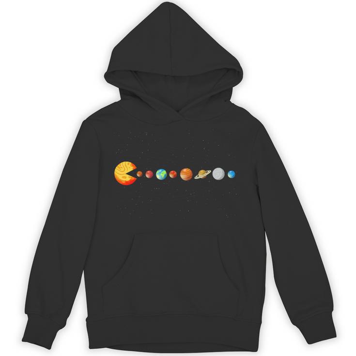 Solar System Teacher Video Games Sun Eating Planets Unisex Hoodie