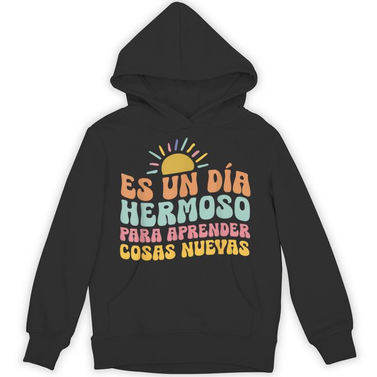 Spanish Multilingual Teacher Dual Languages Bilingual Unisex Hoodie