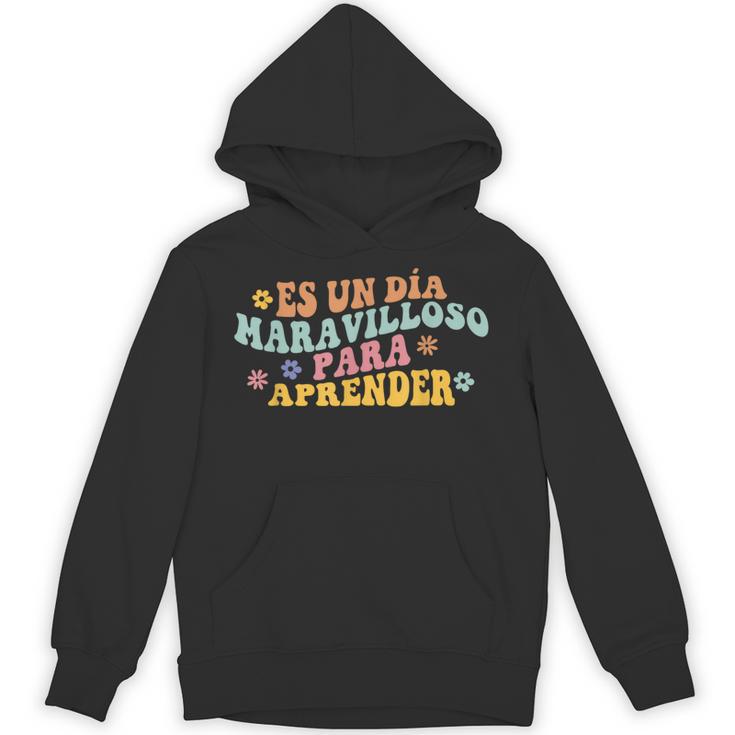 Spanish Teacher Dual Language Bilingual Teacher Cute Preppy Unisex Hoodie