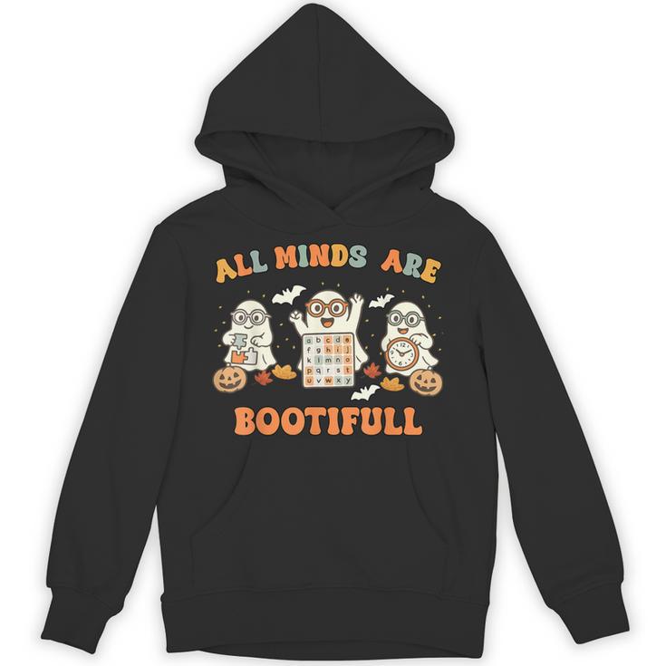 Special Education All Minds SPED Teacher Ghost Halloween Unisex Hoodie