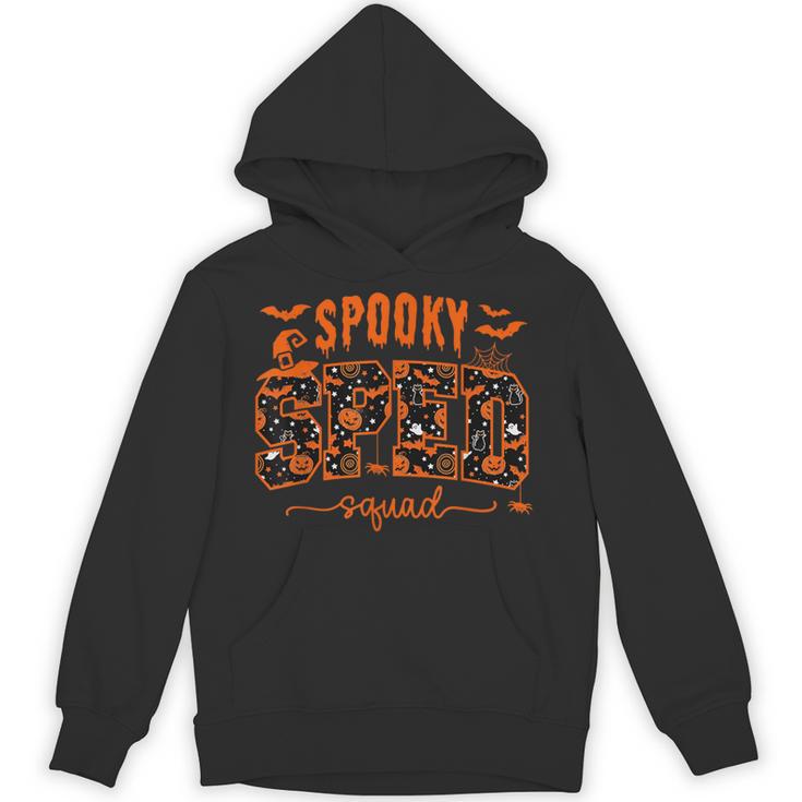 Sped Squad Team Special Education Teacher Halloween Unisex Hoodie