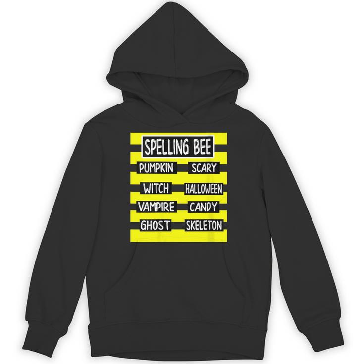 Spelling Bee Pun Halloween Costume For Teachers Unisex Hoodie