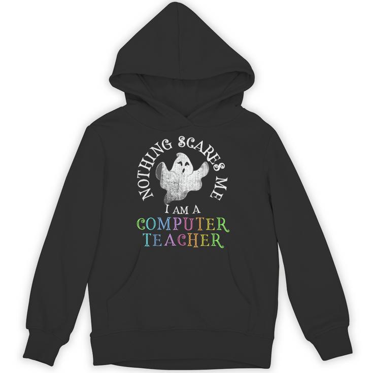 This Is My Spooky COMPUTER TEACHER Costume Don't Scare Me Unisex Hoodie