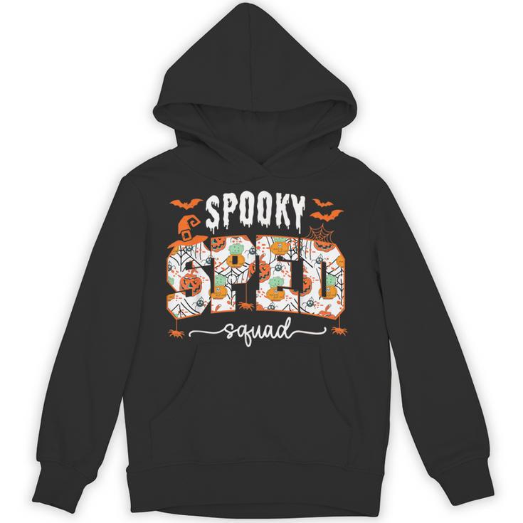 Spooky SPED Squad Special Education Teacher Halloween Ghost Unisex Hoodie