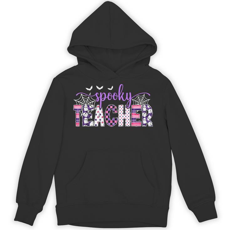 Spooky Teacher Halloween Costume Women Spooky Teacher Unisex Hoodie