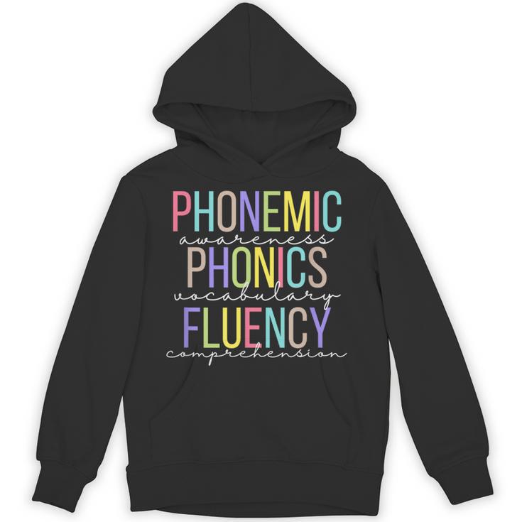 Spring Easter Reading Teacher Science Of Reading Unisex Hoodie