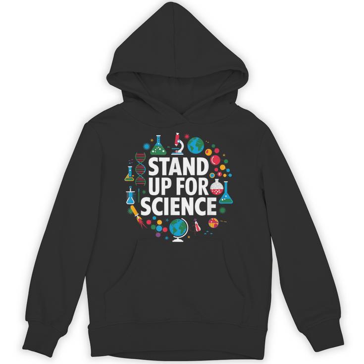 Stand Up For Science STEM Advocacy Pro Scientific Teacher Unisex Hoodie