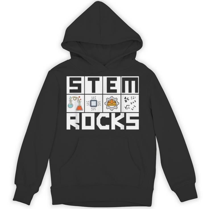 STEM Rocks Science Technology Engineering Math STEM Teacher Unisex Hoodie