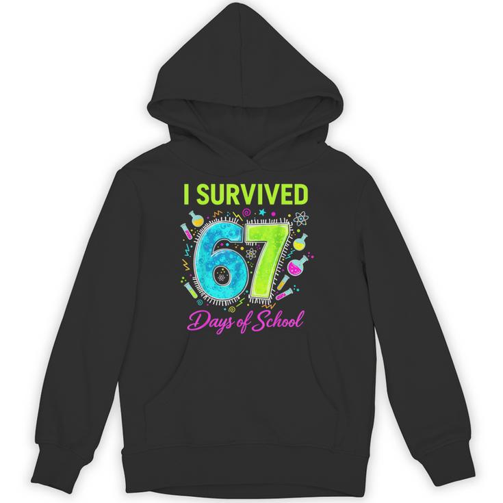 I Survived 67 Days Of School 67 Meme Science Teacher Unisex Hoodie