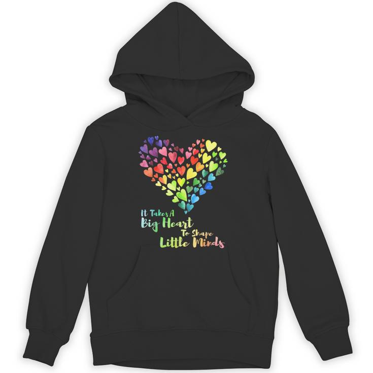It Takes A Big Heart To Shape Little Minds Teacher Student Men Women Kids Unisex Hoodie, trending gift It Takes A Big Heart To Shape Little Minds Teacher Student Men Women Kids Unisex Hoodie, trending gift