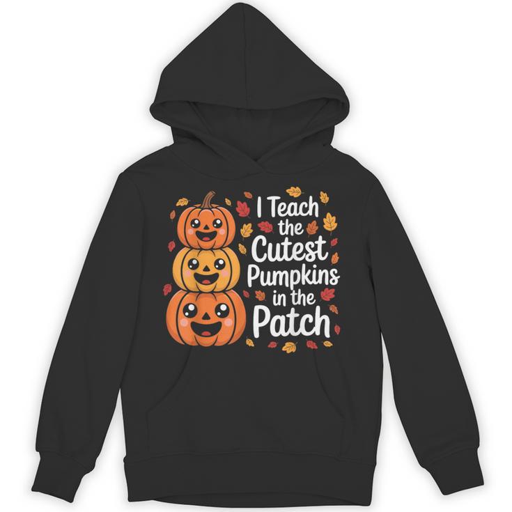 i Teach The Cutest Pumpkins In The Patch Teacher Halloween Unisex Hoodie, trending gift i Teach The Cutest Pumpkins In The Patch Teacher Halloween Unisex Hoodie, trending gift