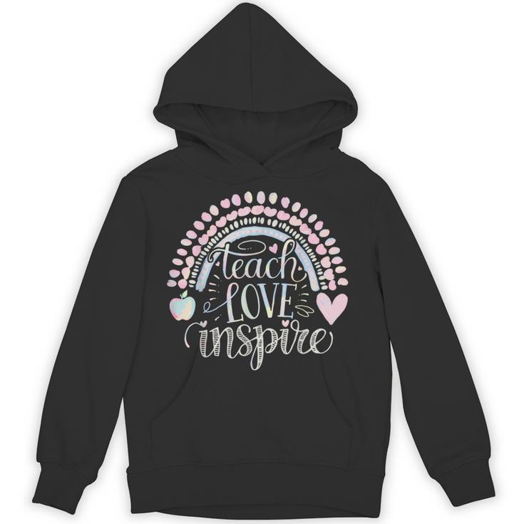 Teach Love Inspire Teacher Unisex Hoodie