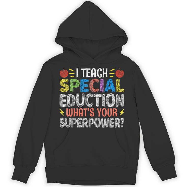 I Teach Special Education SPED Special Education Teacher For Men Women Unisex Hoodie