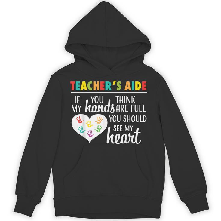 Teacher Aide Appreciation Cute Heart Tee For Women Unisex Hoodie