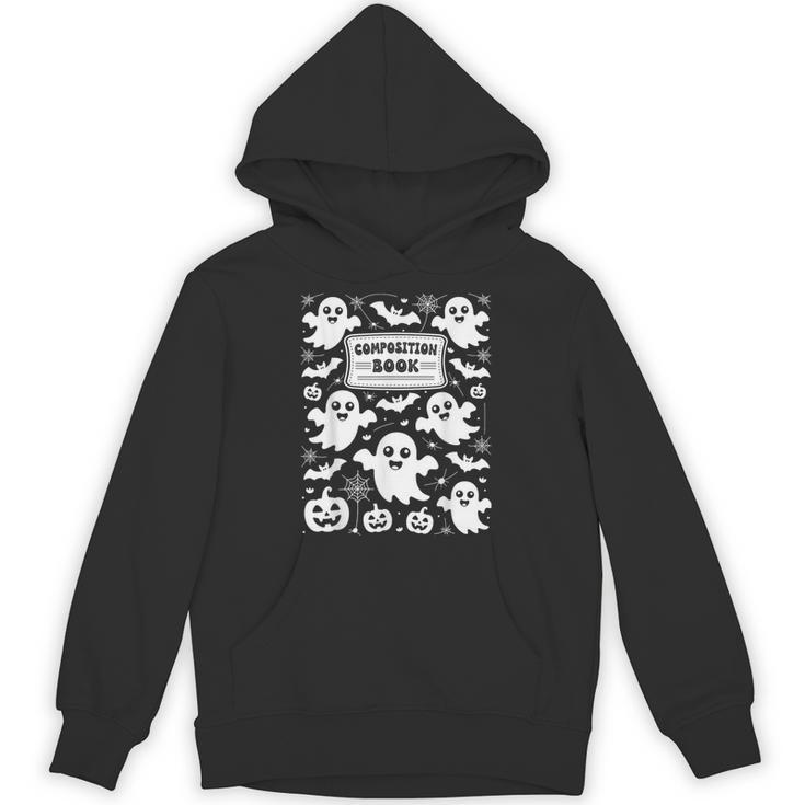 Teacher Halloween Composition Notebook Costume Halloween Unisex Hoodie