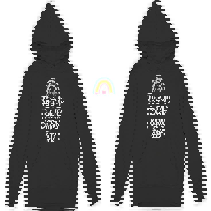 This Is My Teacher Pajama Shirt Teacher Life Tee Unisex Hoodie