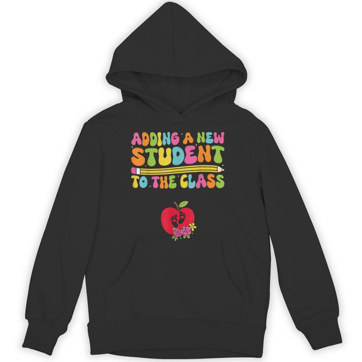 Teacher Pregnancy Announcement Clothing Expecting Teacher X-Small Unisex Hoodie