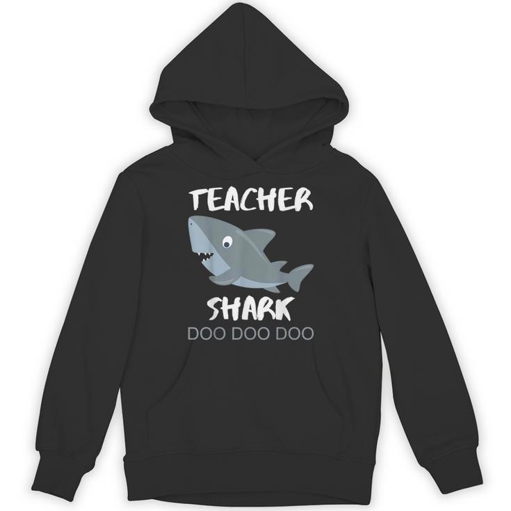 Teacher Shark Shirt Christmas Idea For Him Her Unisex Hoodie