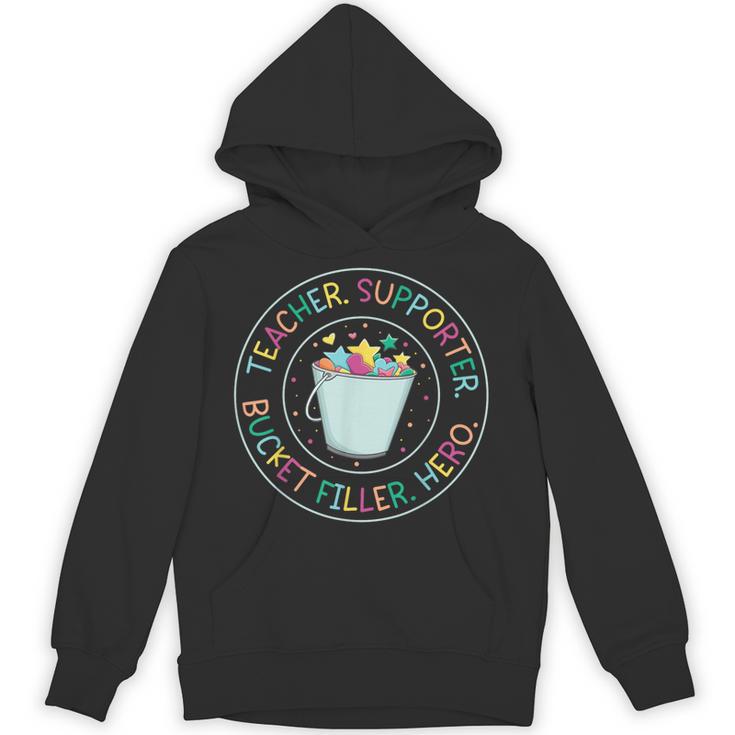 Teacher Supporter Bucket Filler Hero Unisex Hoodie