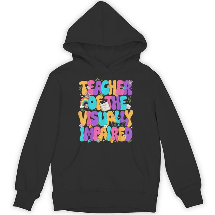 Teacher Of The Visually Impaired Blindness Awareness Unisex Hoodie