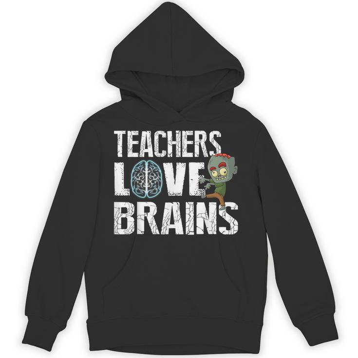 Teachers Love Brains Zombie Halloween Hilarious Unisex Hoodie, trending gift Teachers Love Brains Zombie Halloween Hilarious Unisex Hoodie, trending gift