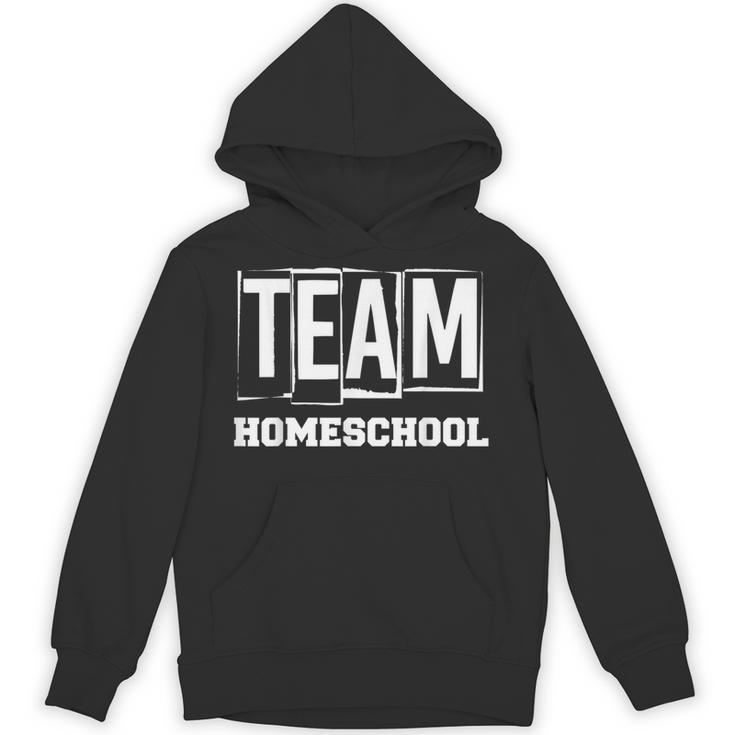 Team Homeschool Homeschooler Homeschooling Teacher Mom Kids Unisex Hoodie