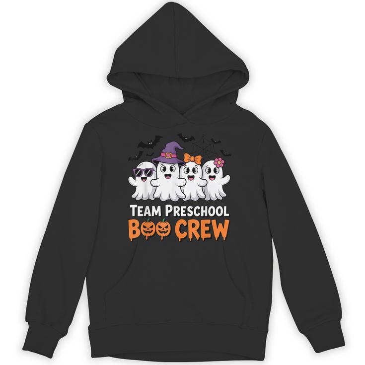 Team Preschool Boo Crew Halloween Teacher Student Costume Unisex Hoodie