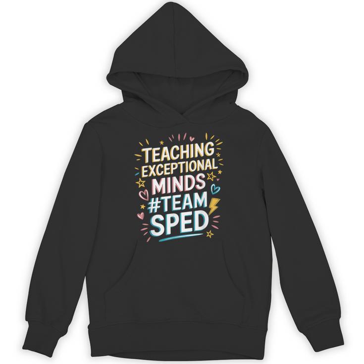 Team Sped Sped Teacher Special Education Teacher Team Unisex Hoodie