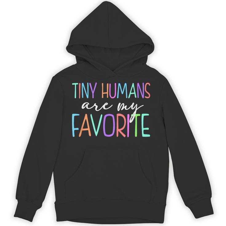 Tiny Humans Are My Favorite Daycare Provider Teacher Daycare Unisex Hoodie
