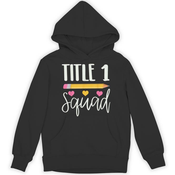 Title 1 Reading Teacher Shirt Unisex Hoodie