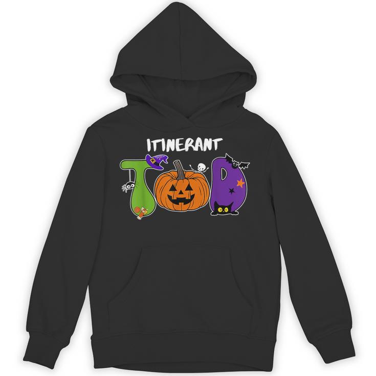 TOD Itinerant Teacher Of The Deaf Halloween ASL Interpreters Unisex Hoodie